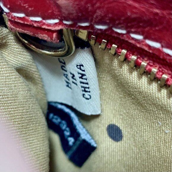 KATE SPADE Barbie Pink Key Chain Card Holder Zip Top Leather Bill & Coin Wallet - Picture 7 of 9